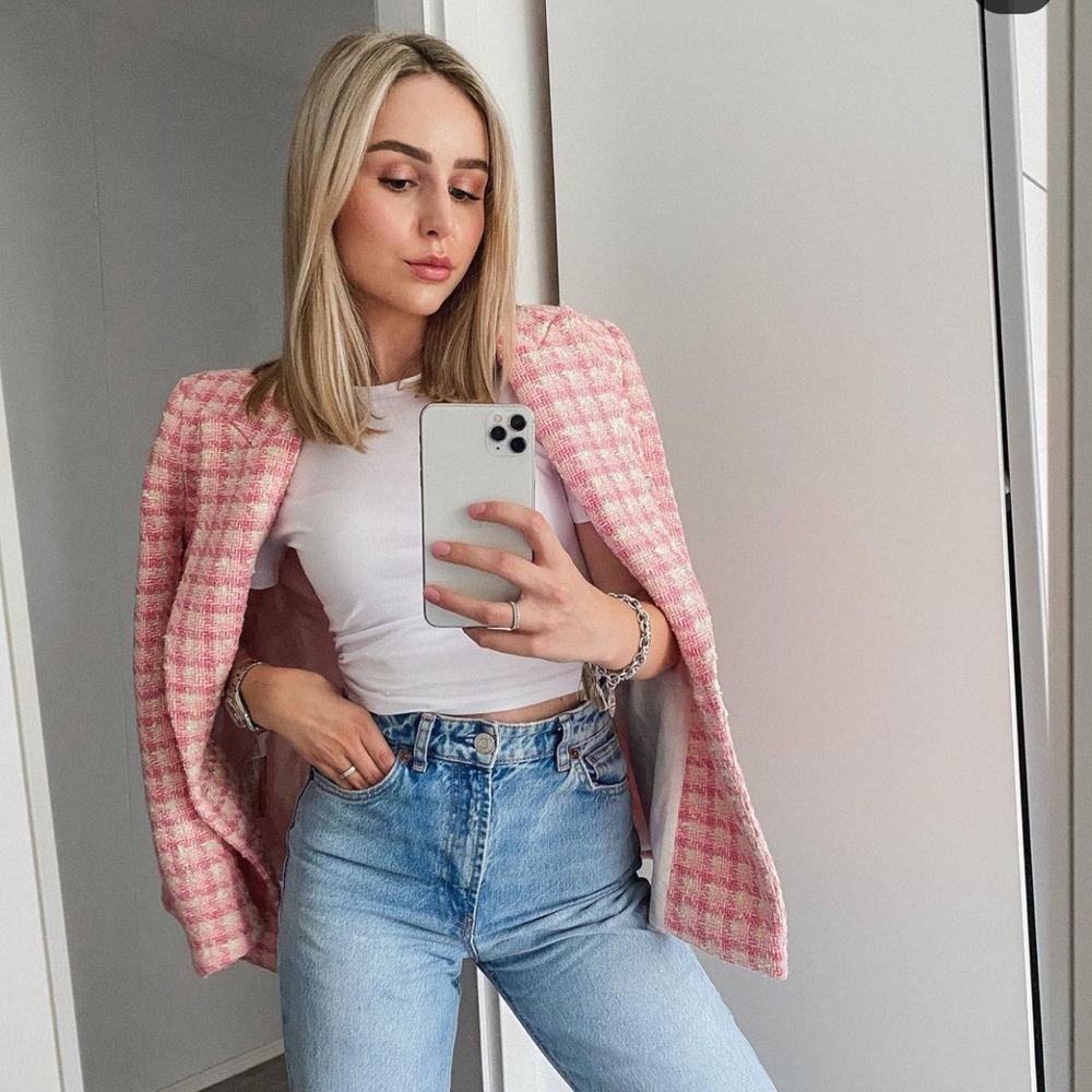Zara double breast blazer bloggers fav - Picture 7 of 16